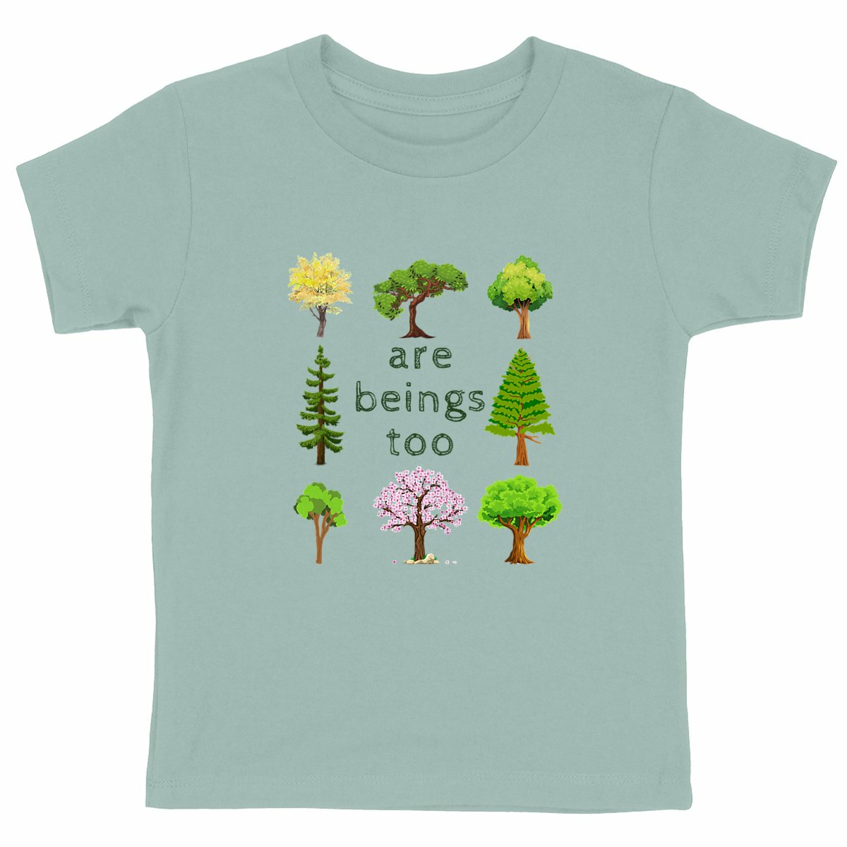 Green is the color of the earth