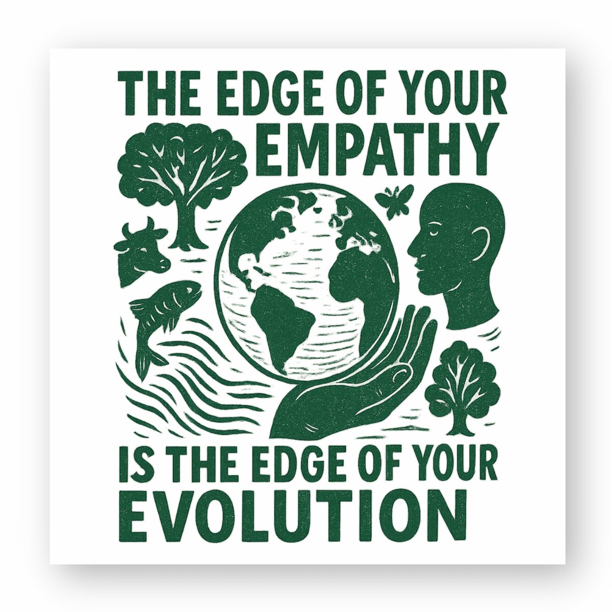 Grow Your Empathy Sticker